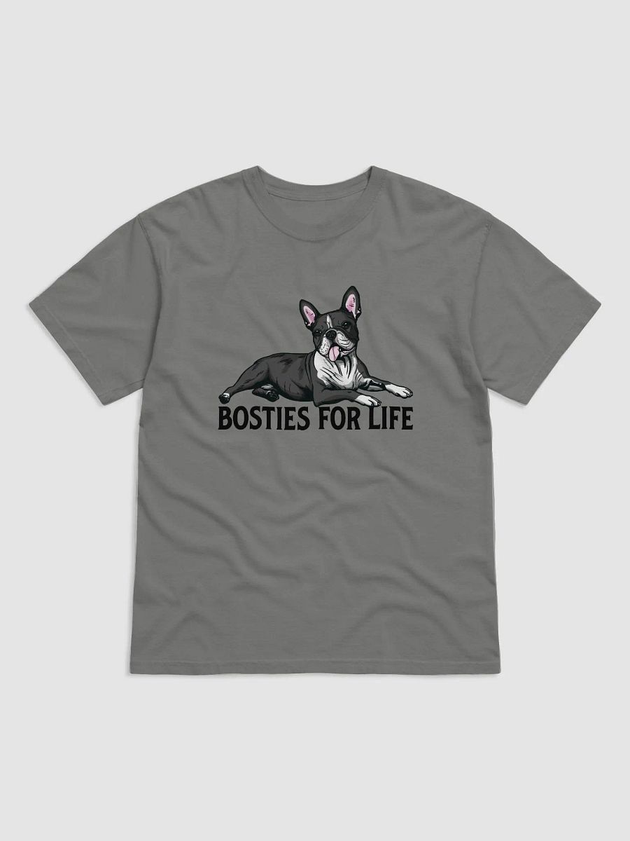 Bosties for Life T-Shirt of a Boston Terrier | Funny T-Shirt for Bostie Paw-rents product image (12)