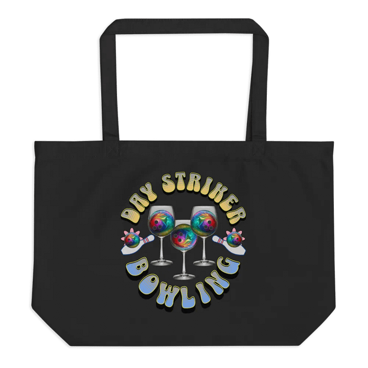 Day Striker Bowling Ball Wine Glass Set Tote Bag product image (1)