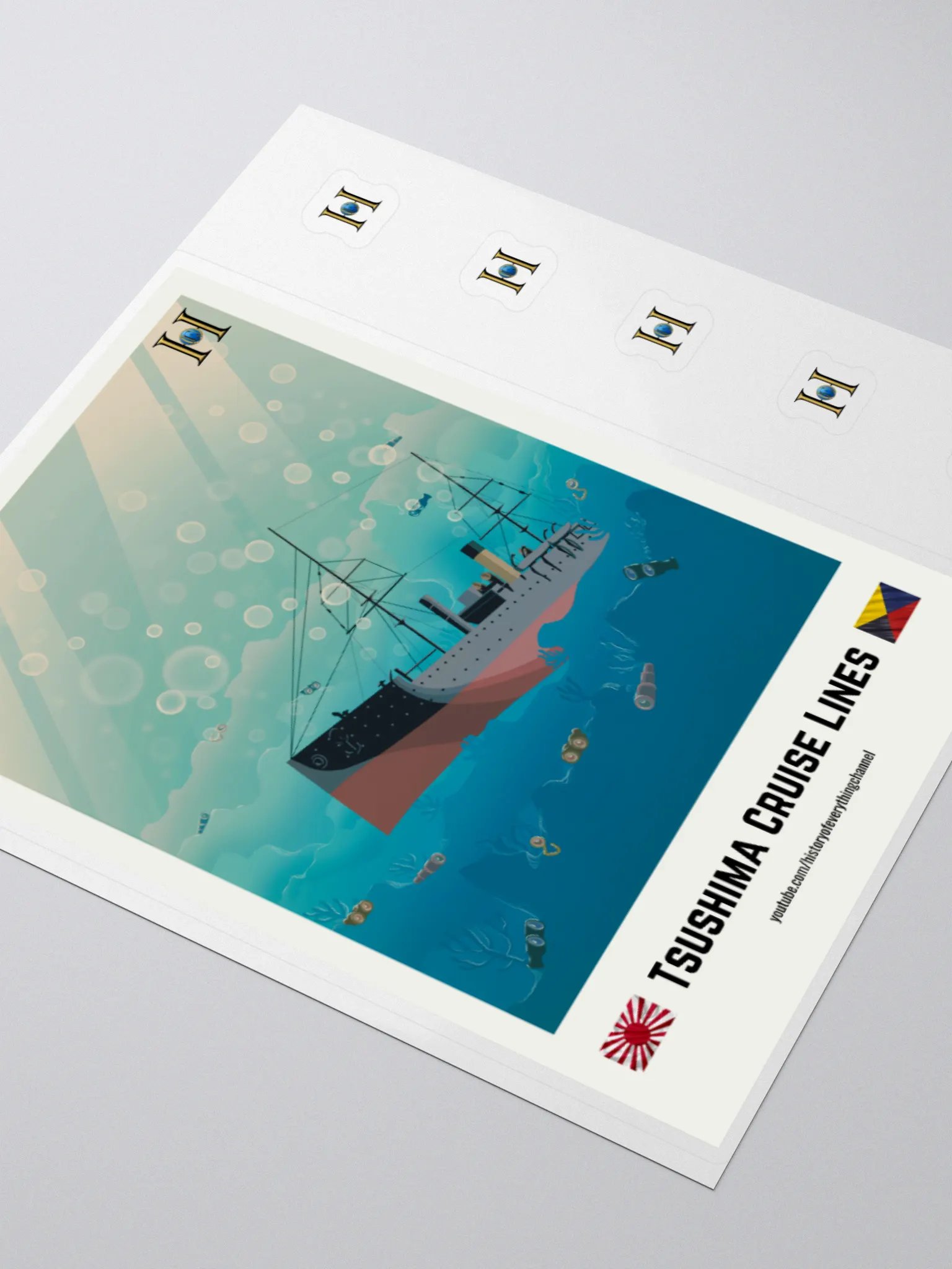 Tsushima Cruise Lines Stickers product image (8)