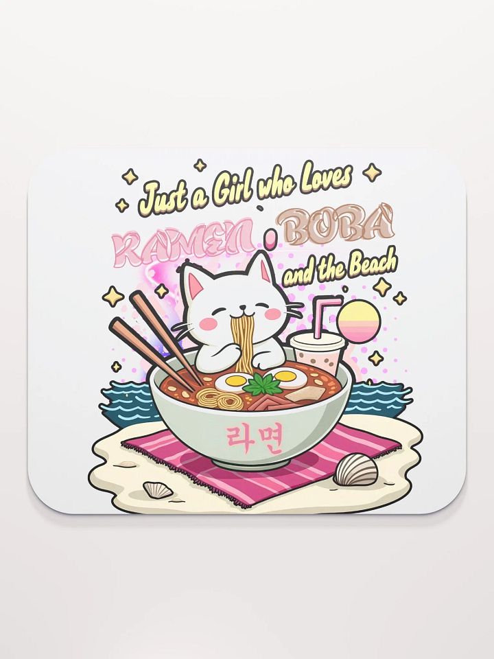 Ramen Cat Mouse Pad product image (2)
