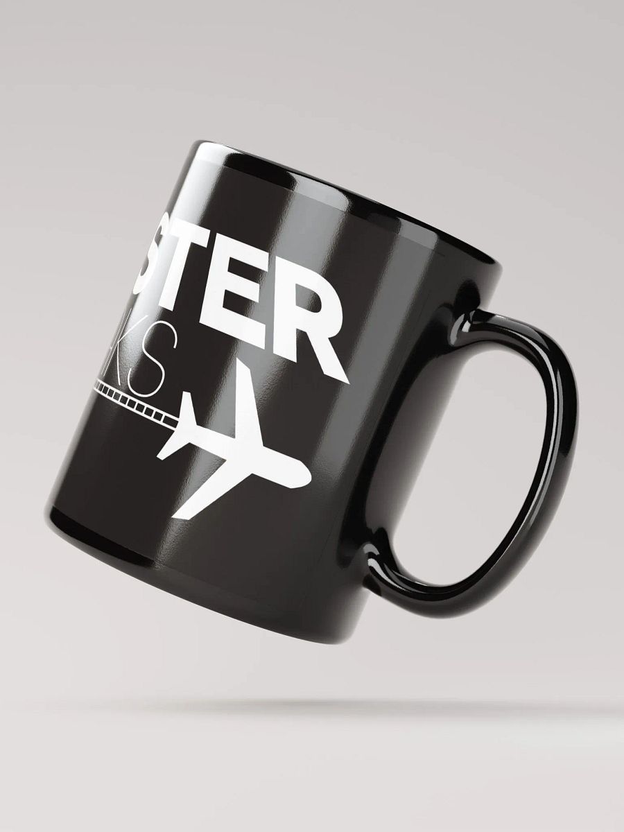 Coaster Breaks Black Glossy Mug product image (2)