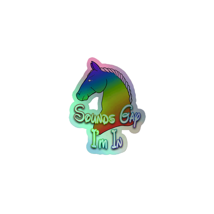 Vibrant Horse Mane Kiss-Cut Sticker Sheet product image (1)