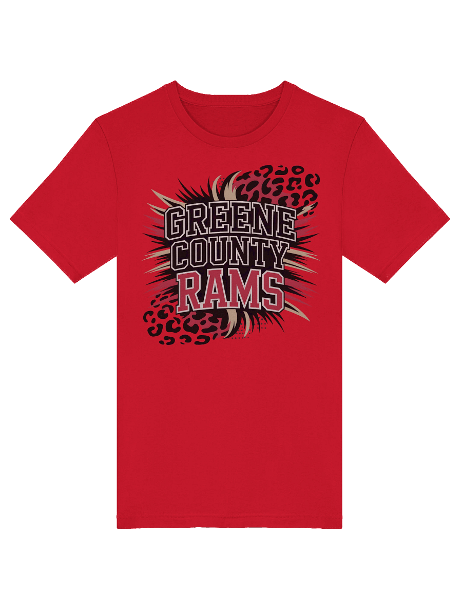 Greene County Rams Stylized T-Shirt product image (5)