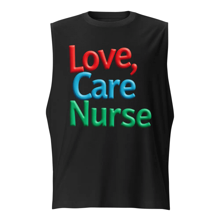 Love Care Nurse Muscle Tank product image (1)