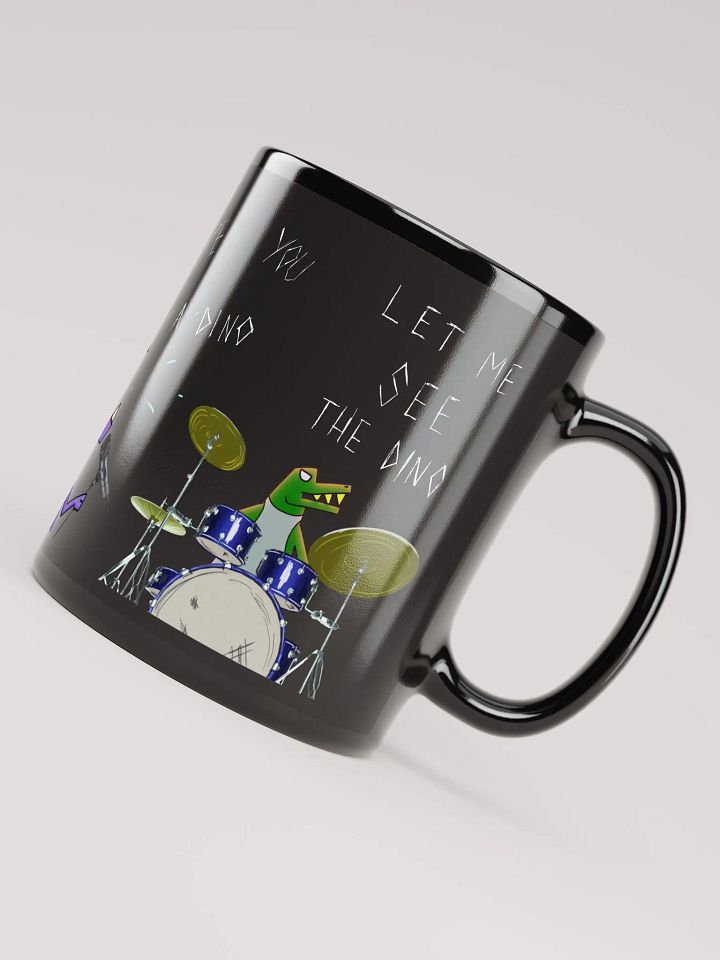 Dino Metal Black Mug product image (2)