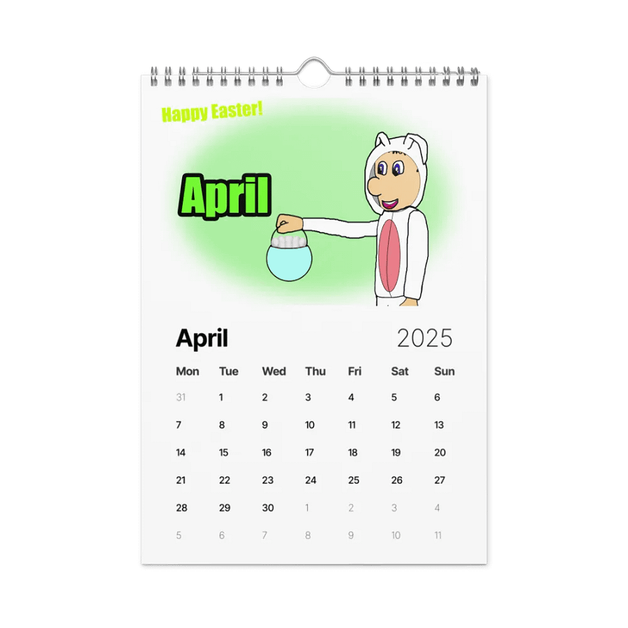 Nintenjosh's Calendar of 2025 product image (4)