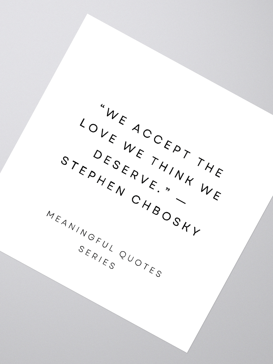 Meaningful Quotes Kiss Cut Stickers product image (4)