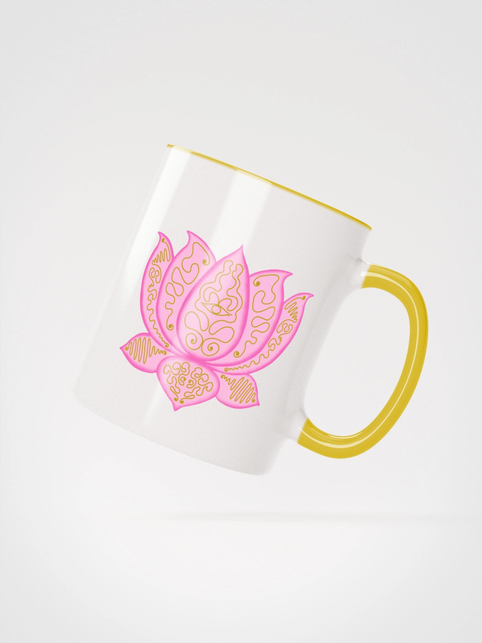 Lotus Harmony Ceramic Mug product image (2)