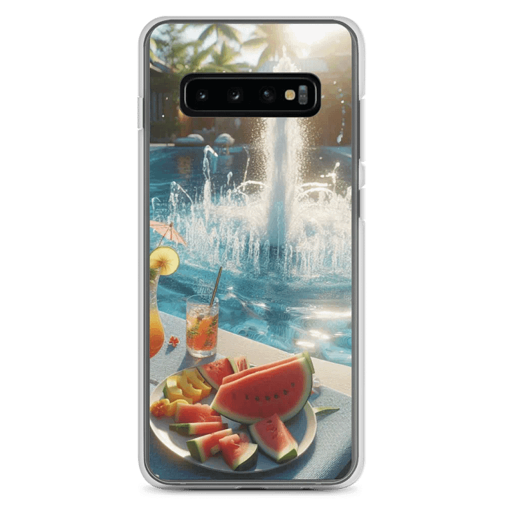 Tropical Paradise Samsung® Clear Case | AI Design product image (8)
