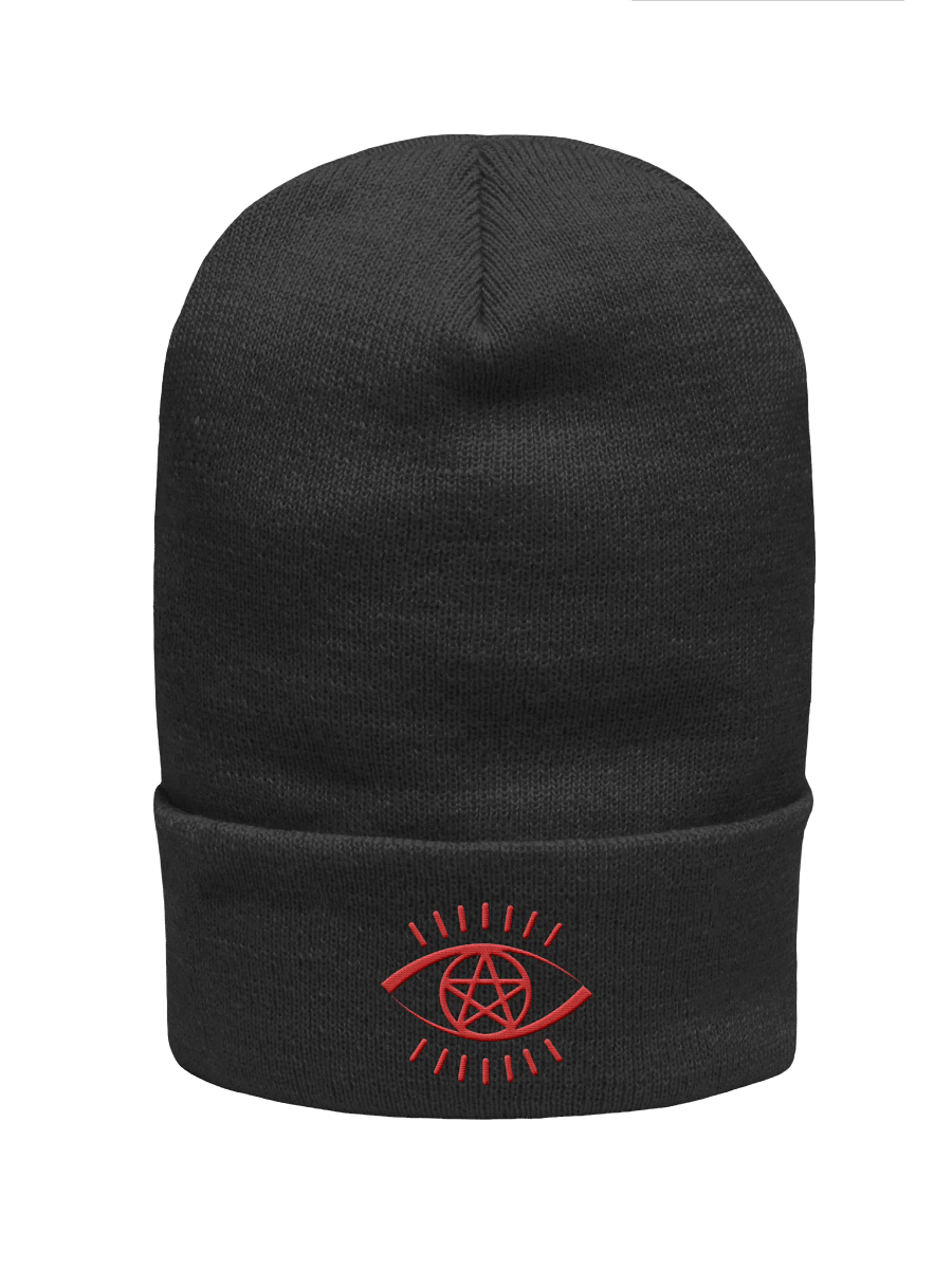 Occult Symbolic Eye Pentagram Beanie product image (1)