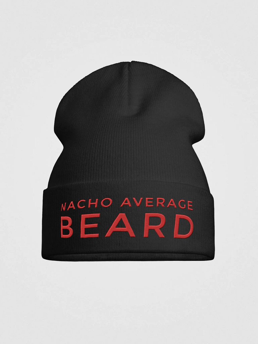 Nacho Average Beard Cotton Blend Beanie product image (1)