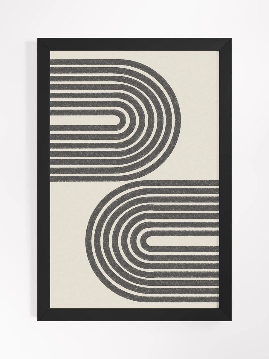 Symmetry in Motion Wall Art | Abstract Geometric Elegance for Modern Spaces product image (3)