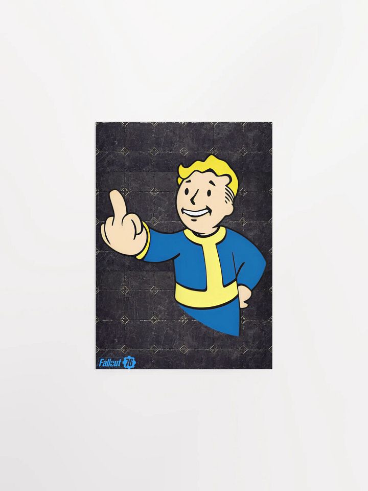 Vault Boy Salute Poster product image (1)