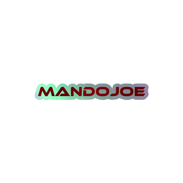 MAGICAL MANDOJOE: Holographic Sticker Sheet product image (2)