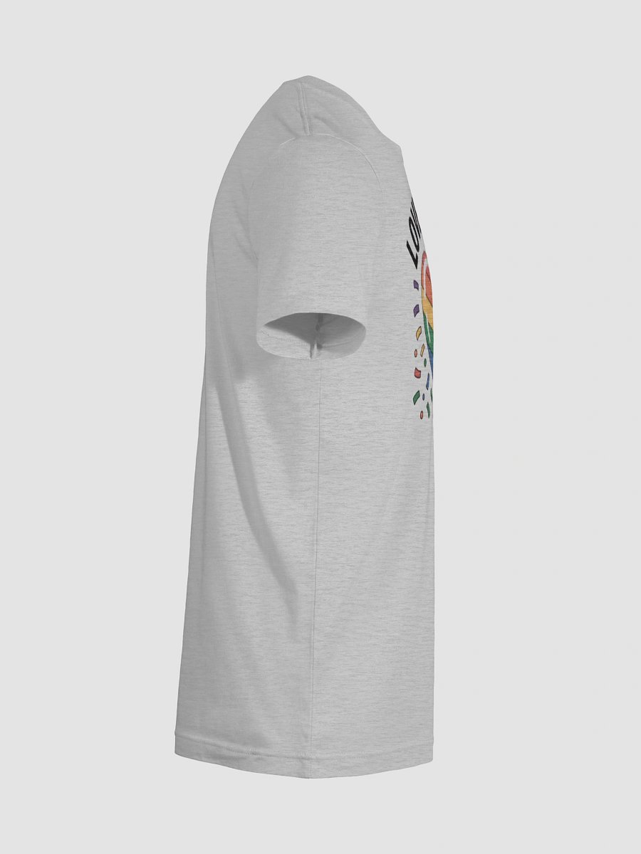 Unisex Supersoft 'Love is Love' Rainbow Heart T-Shirt - Pride Collection | Graphic Grove product image (96)