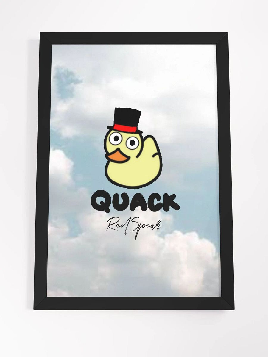 Quack Poster Framed product image (4)