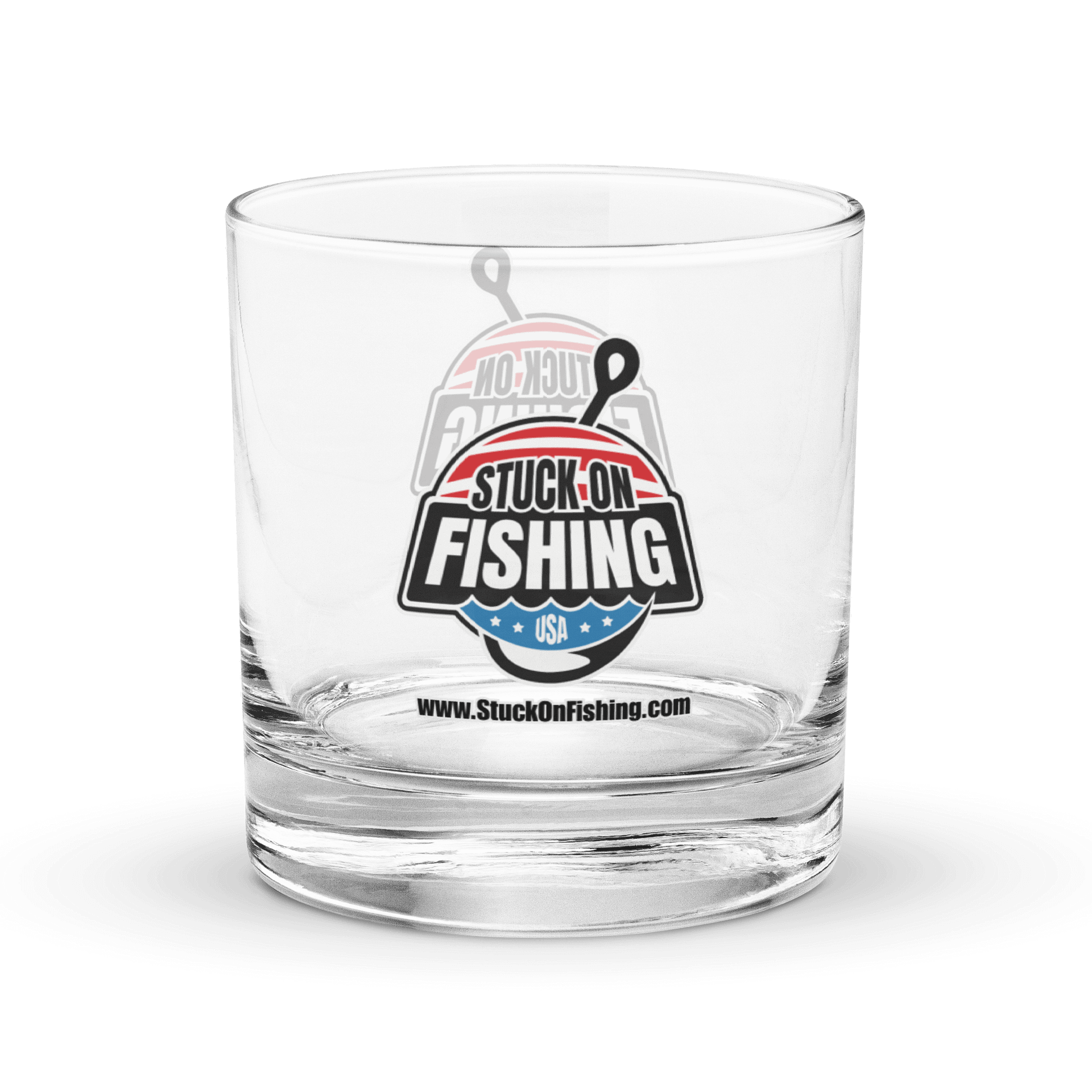 Stuck on Fishing Rocks Glass product image (1)