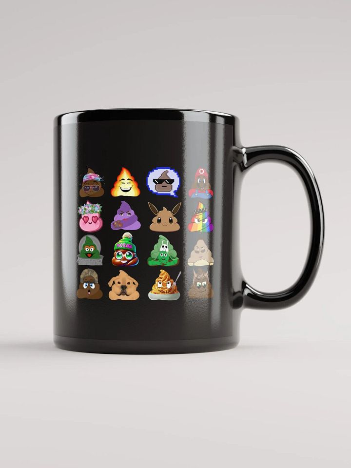 Black Krew Mug w/ Emotes product image (2)
