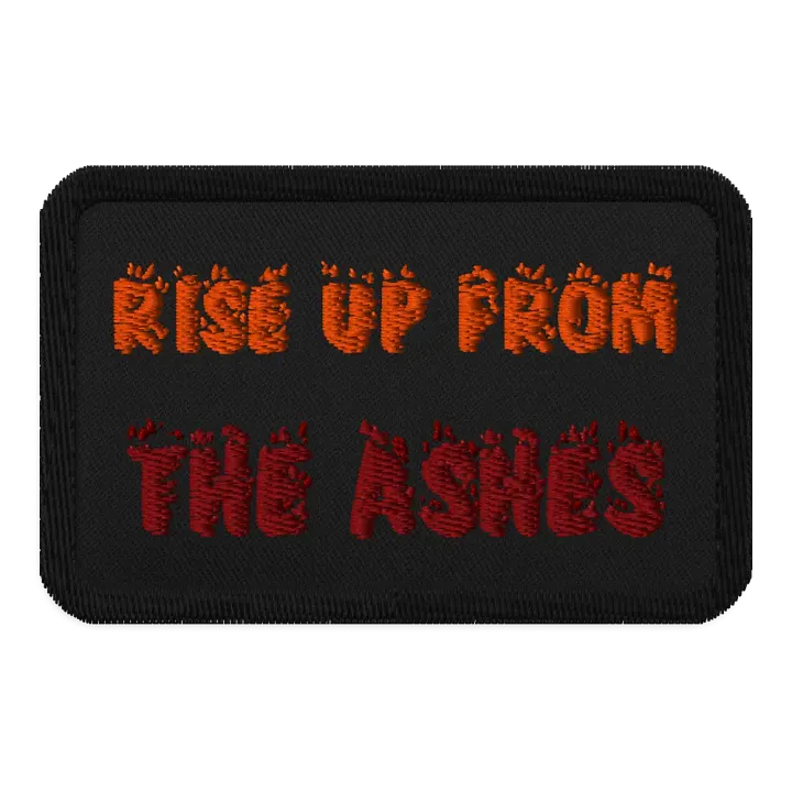 Phoenix Rebirth Embroidered Patches product image (1)