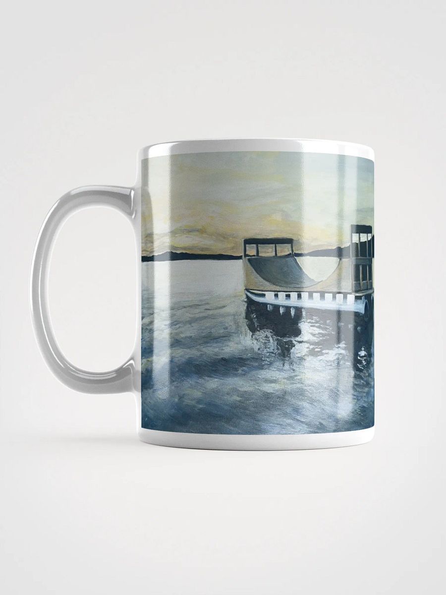 Rampboat painting coffee mug product image (6)