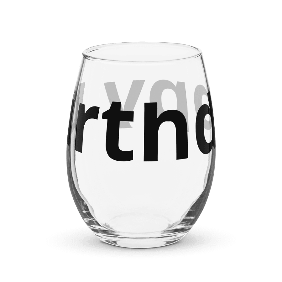 Happy birthday wine glass product image (3)