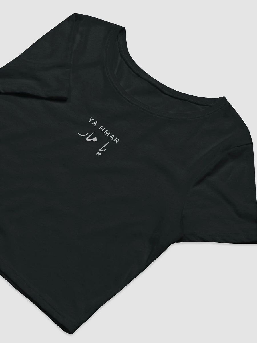 Ya Hmar Women's Crop Tee (Black) product image (5)