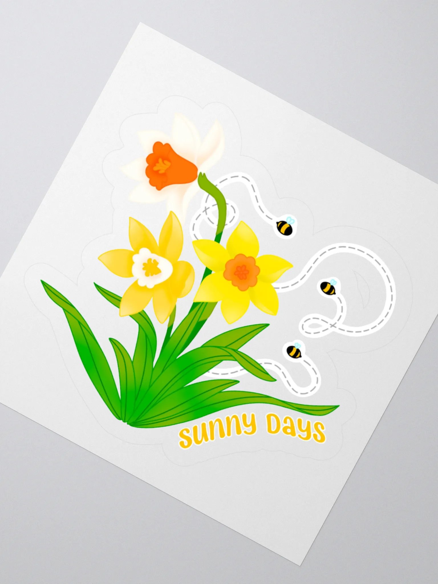 Daffodils Sticker product image (2)