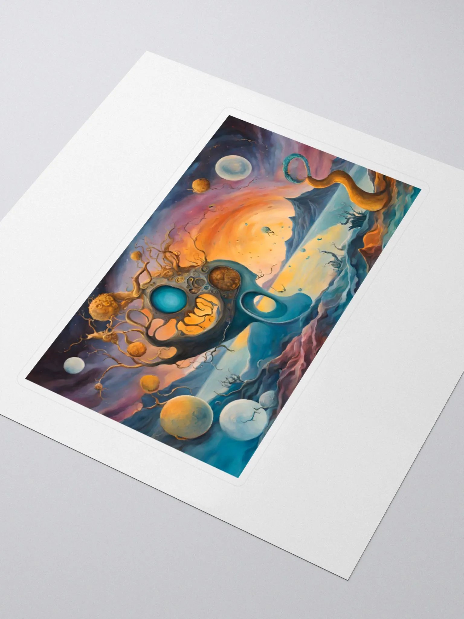 Cancer - Salvador Dalí Zodiac Decoded: Unveiling Dalí's Surreal Cosmic Delirium product image (3)