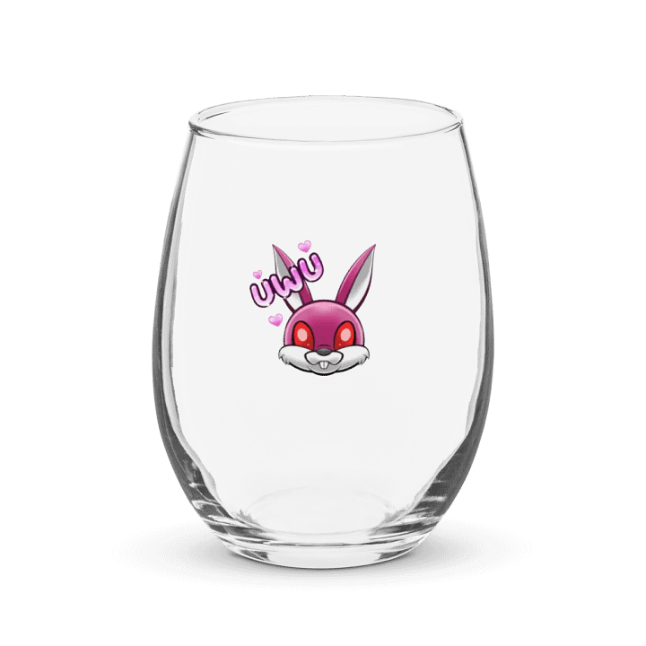 Miss Wabbit Wine Glass product image (1)