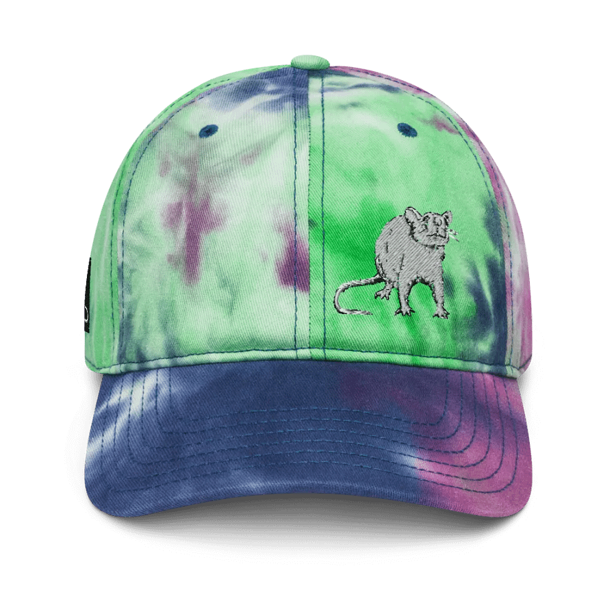 Team rat, tie dyed cap product image (4)