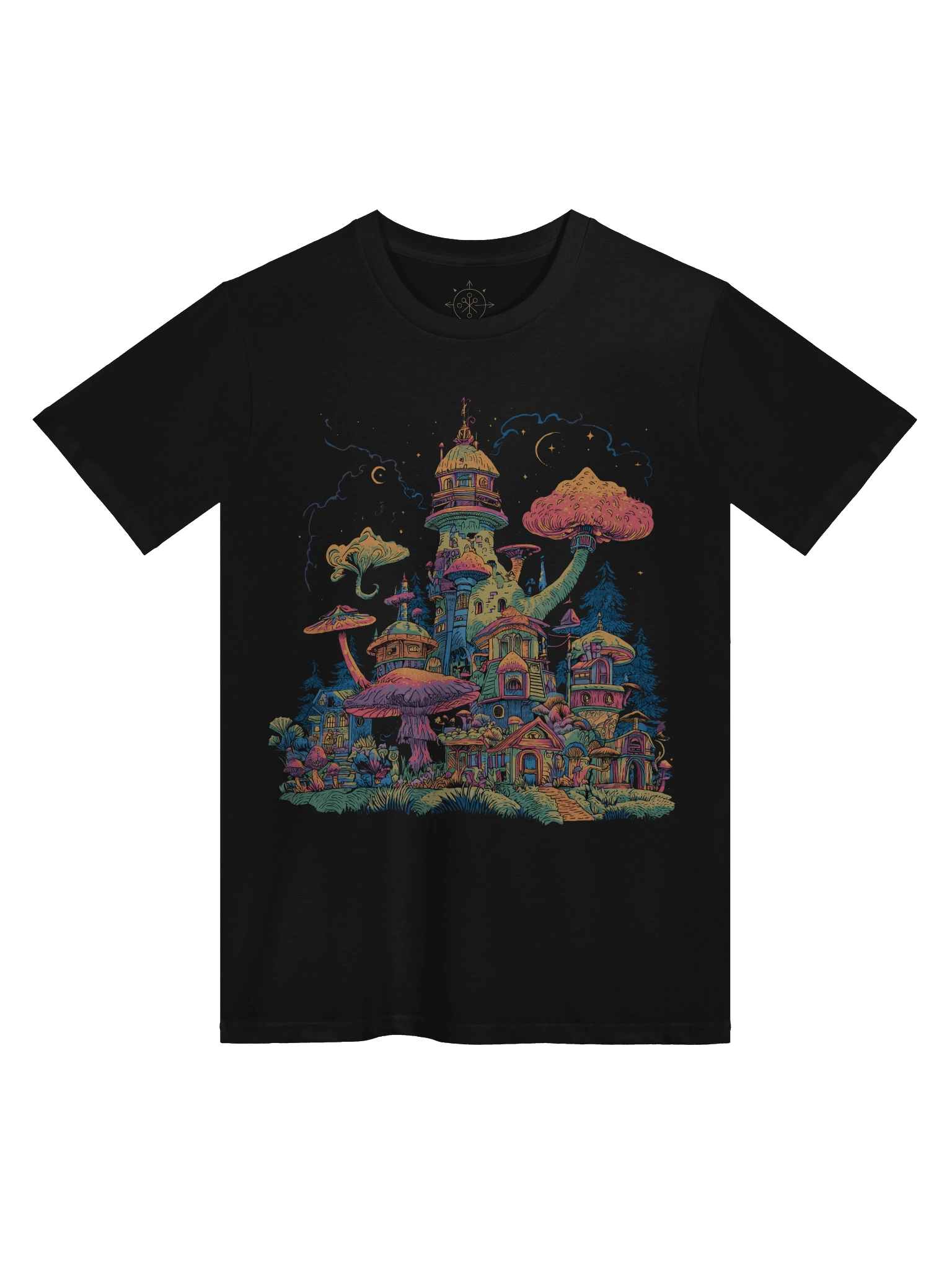 Mystic Mushroom Village Tee product image (1)