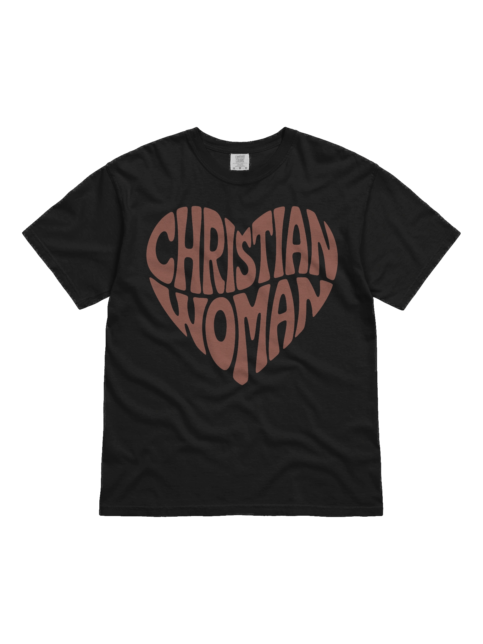 Christian Woman Heart Design Retro Style product image (1)