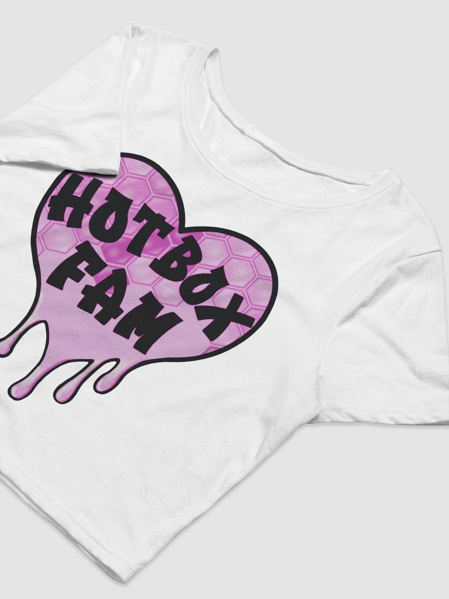 HOT BOX FAM PINK LOGO CROP TOP product image (5)