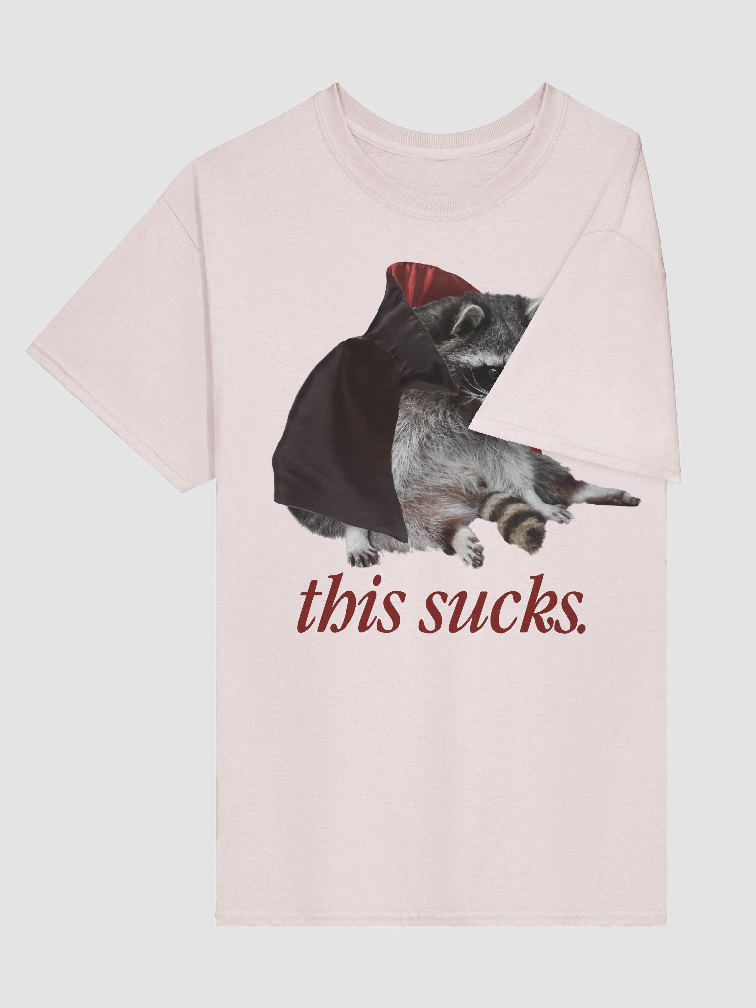 This Sucks - Halloween vampire raccoon t-shirt product image (3)