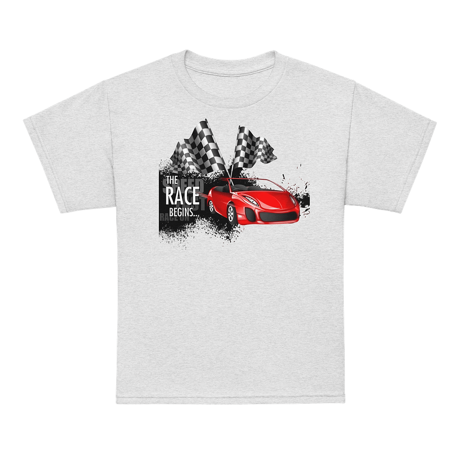 Kids T-Shirt Racing Flag Graphic product image (7)