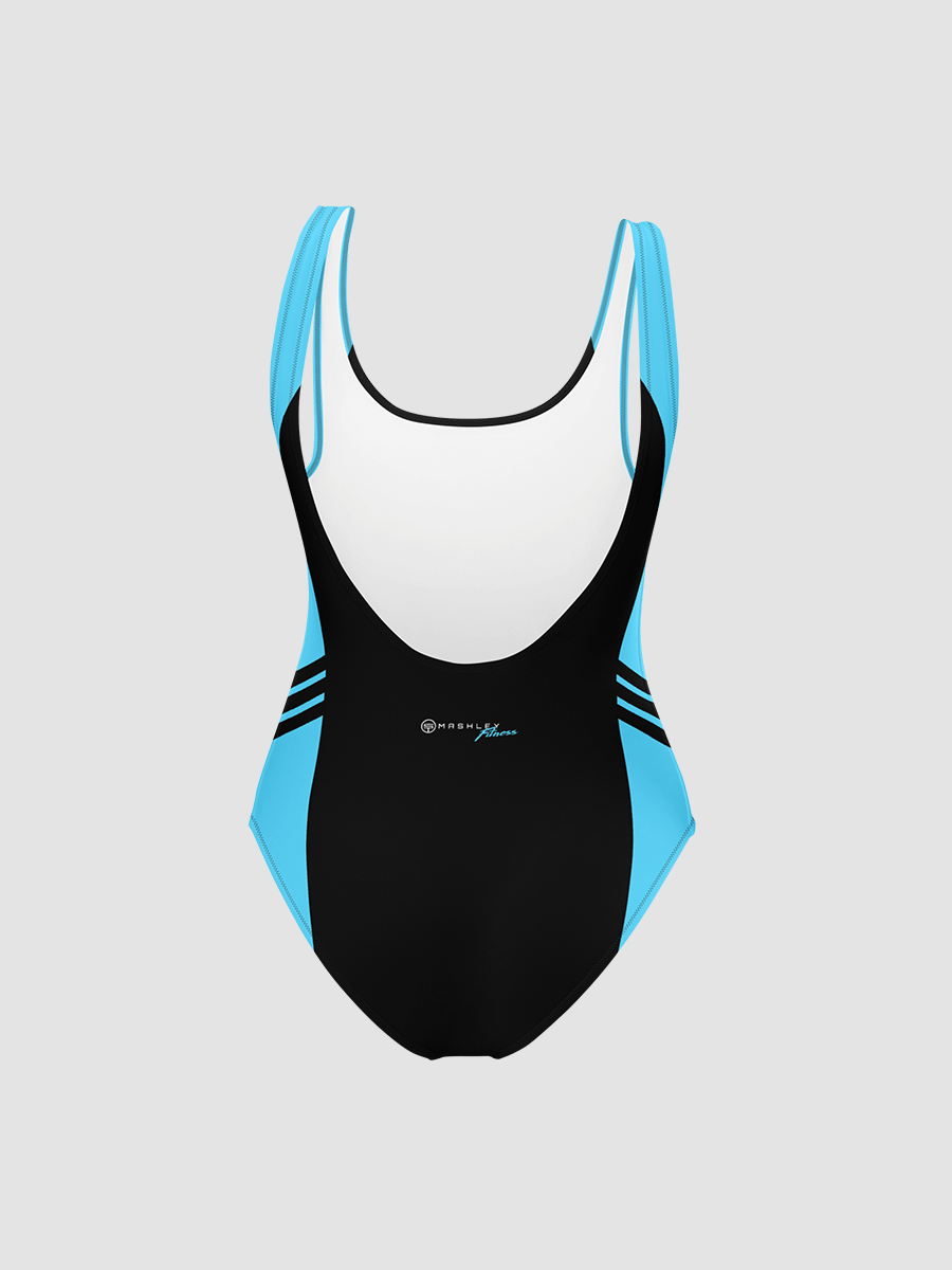 Smashley Fitness - Fitness Blue One-Piece Swimsuit product image (10)