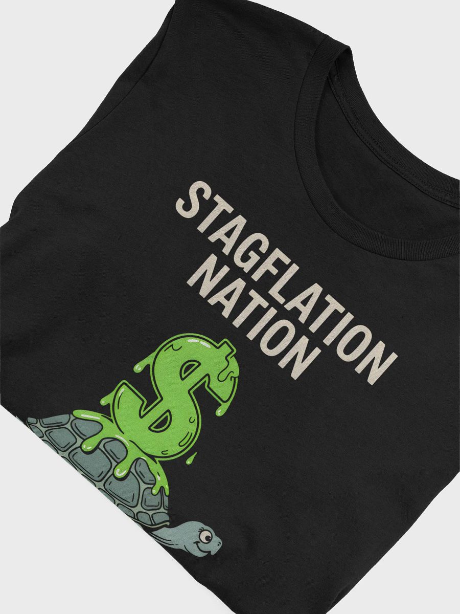 Stagflation Nation Graphic Tee | Melting $ Turtle Design product image (5)