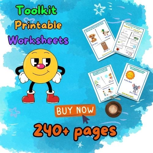 Kiddie Speak Printable Worksheets product image (1)