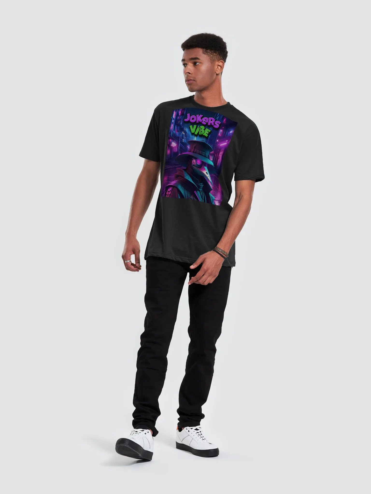 JokersVIBE Cyber Plague Retro Tee product image (3)