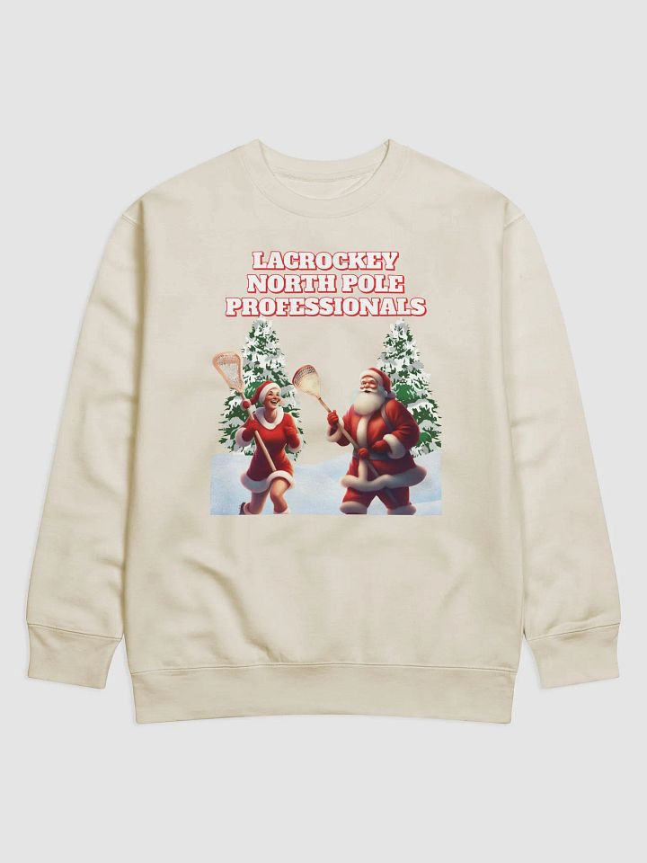North Pole Lacrockey - Mr and Mrs Claus Sweatshirt product image (6)
