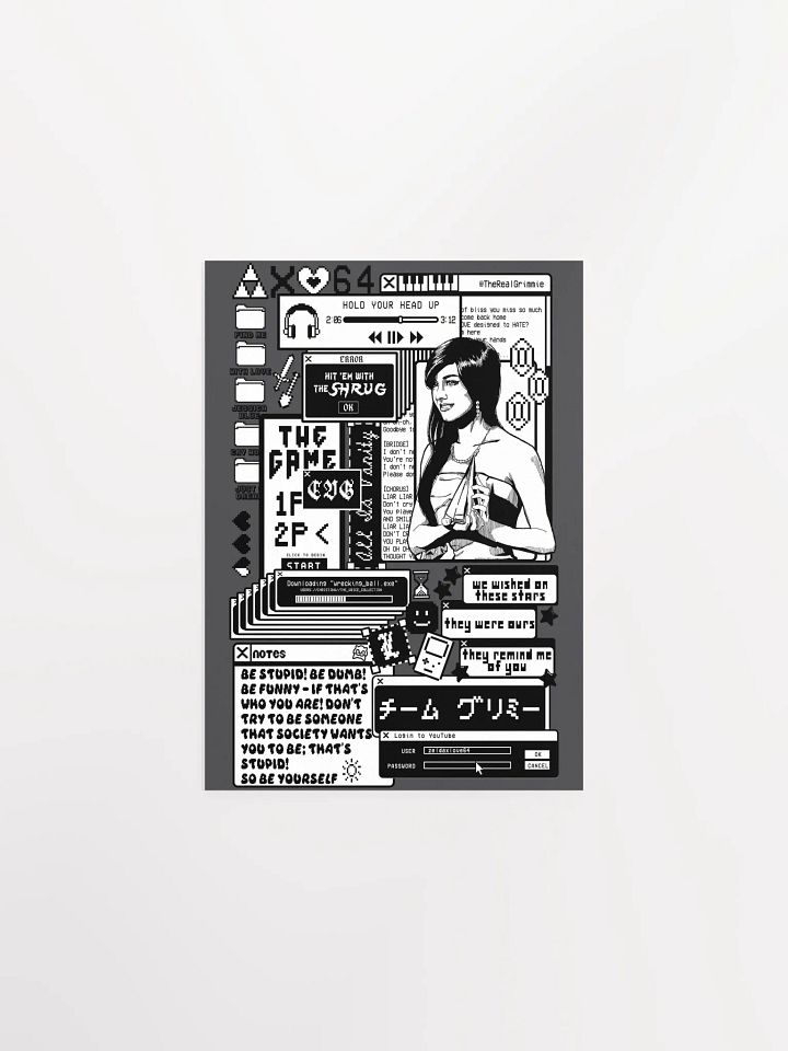 Grimmie Pop Up Poster product image (1)
