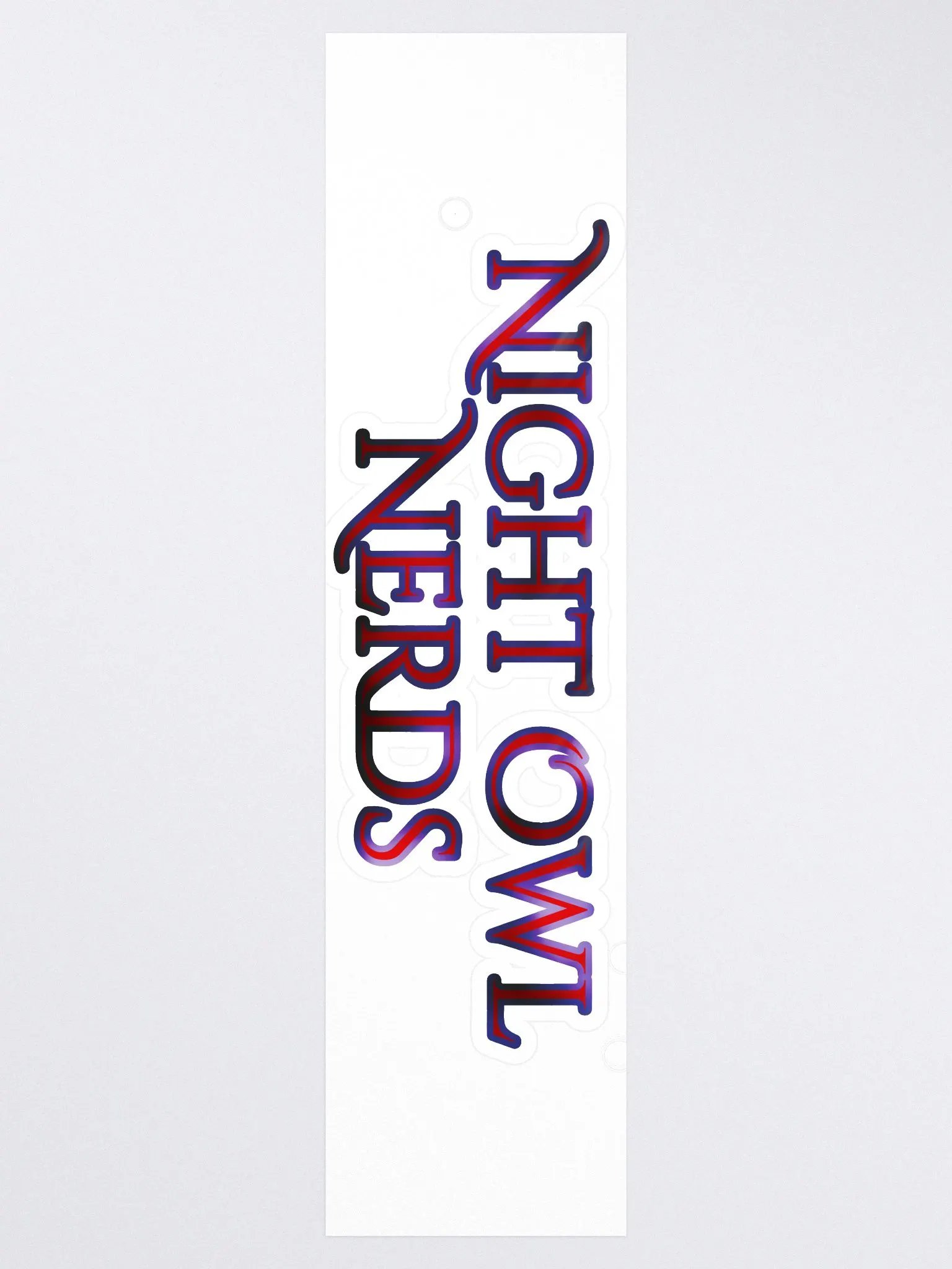 Night Owl Nerds Text Sticker product image (3)