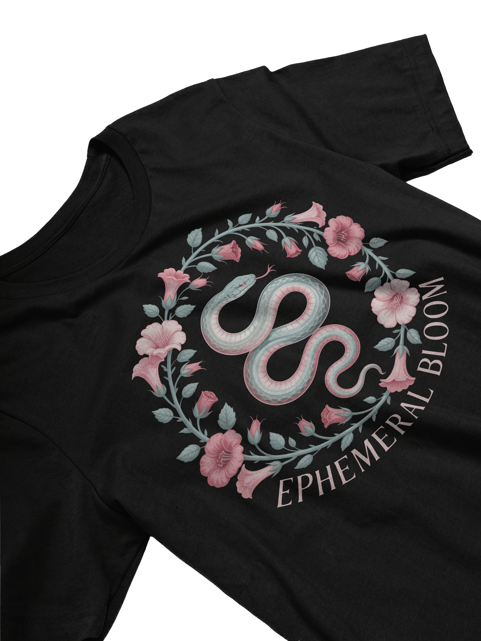 Ephemeral Bloom Serpent T-Shirt product image (5)