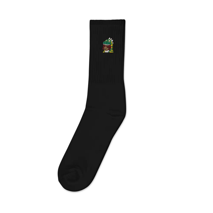 HollyRex Hughie Embroidered Crew Socks product image (2)