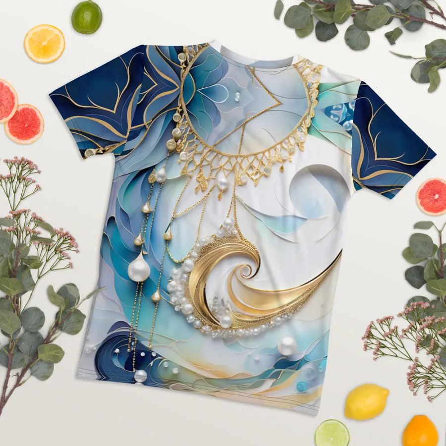 Gold Neckless T Shirt product image (5)