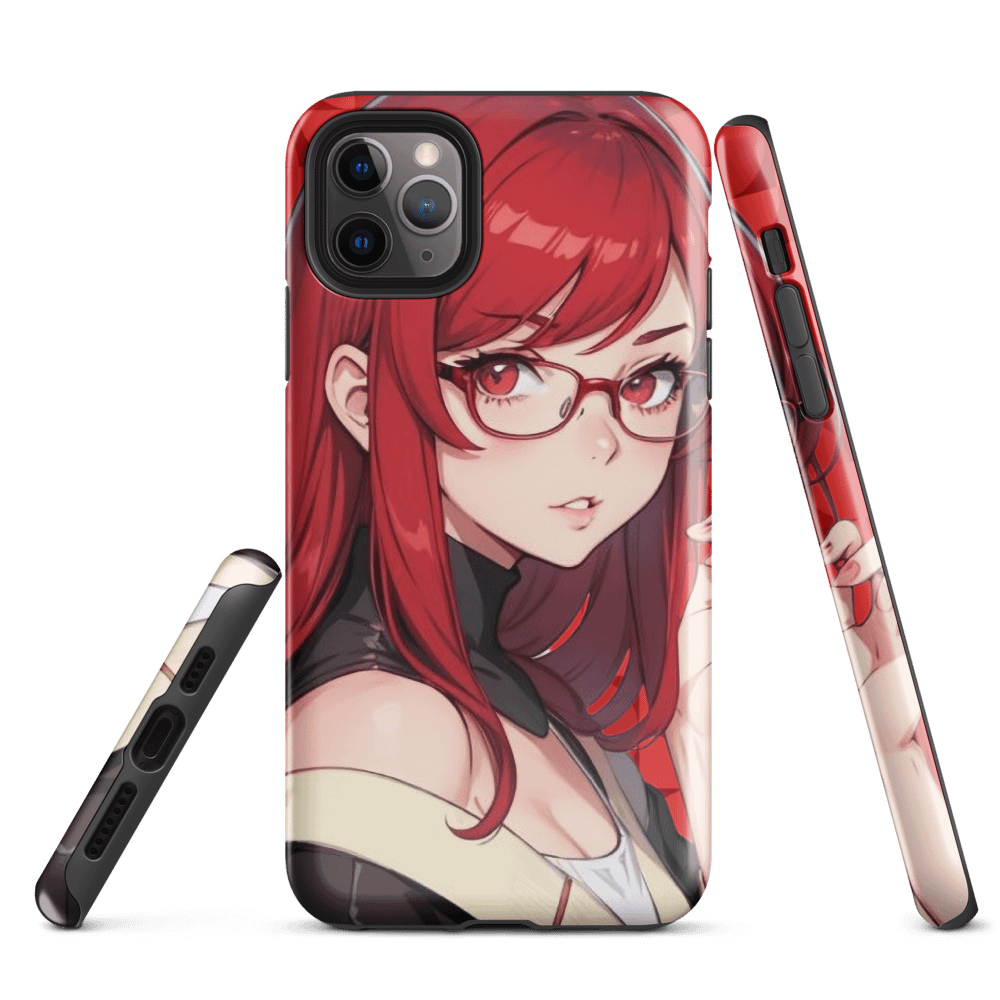 (RED WAIFU) K Case for iPhone product image (1)