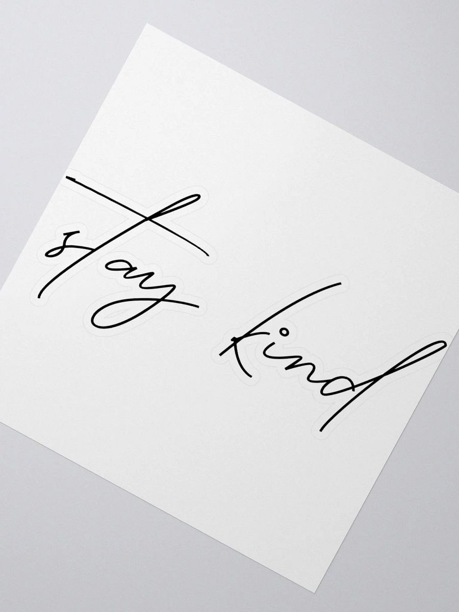 Stay Kind Sticker product image (2)