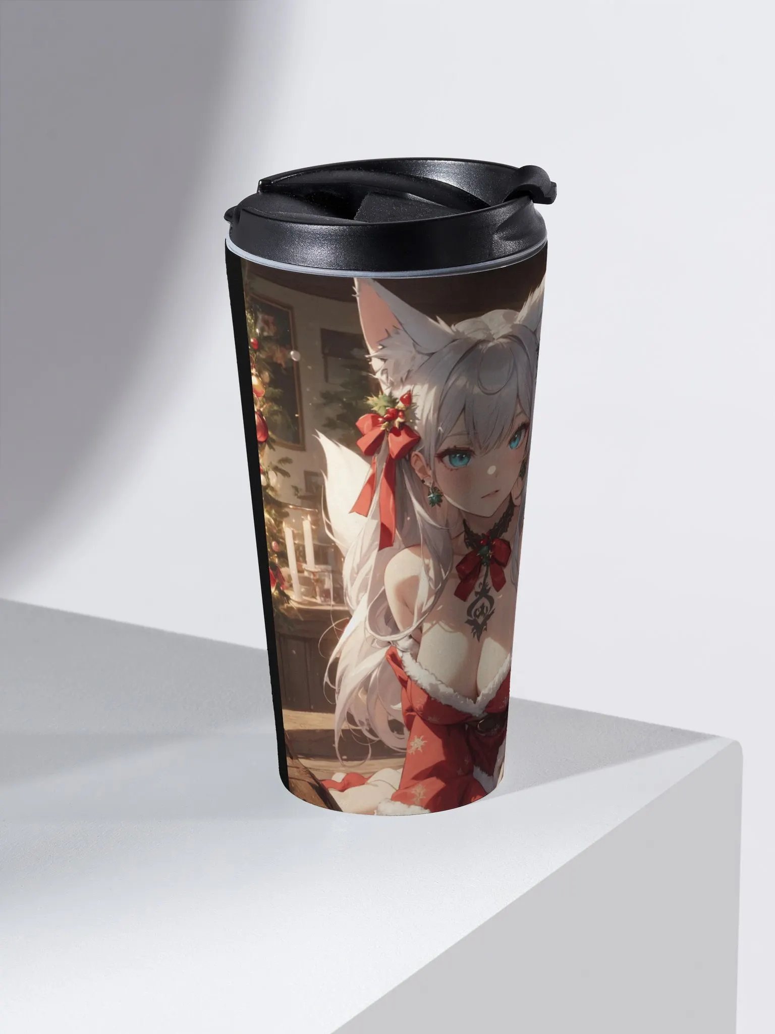 Foxi Christmas Spirit Travel Mug product image (2)