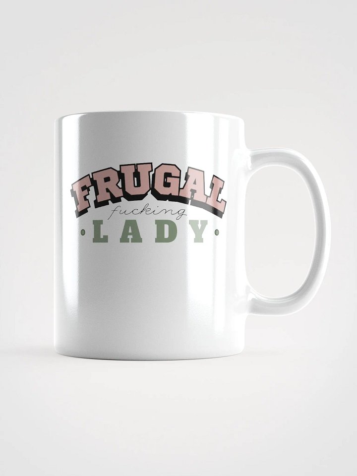 FRUGAL FUCKING LADY MUG product image (1)