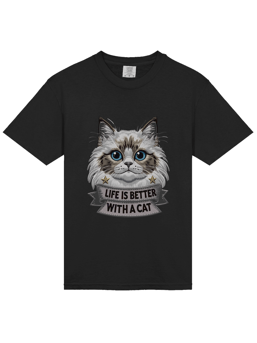Fluffy Cat Bliss T-Shirt product image (30)